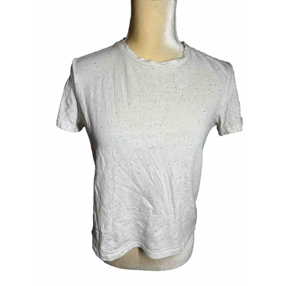 Something Navy Women’s Speckled T-Shirt Size XS